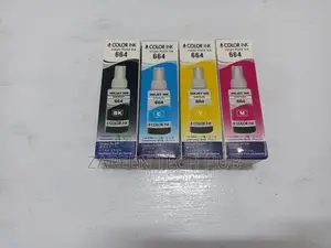 এপসন L130, L380, L220, L110, L360 এর জন্য ৬৬৪ রিফিল কালি