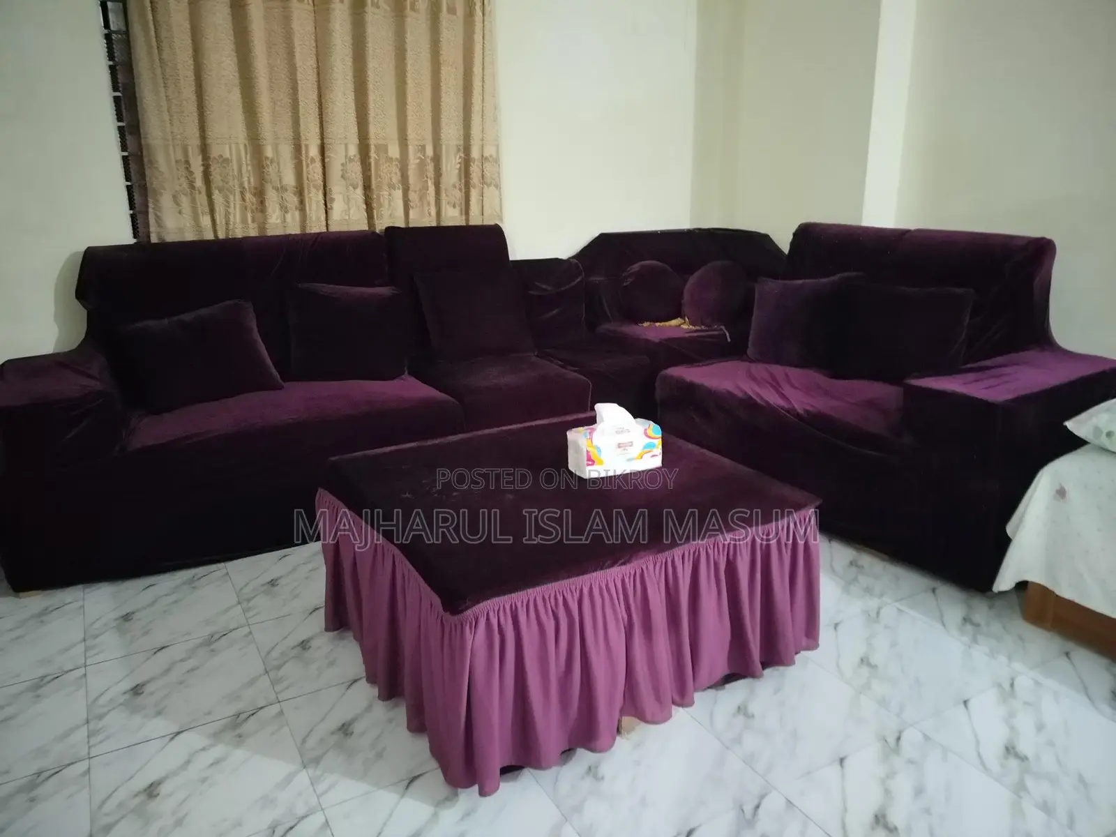 ফাইভ সেট সোফা ও সেন্টার টেবিল