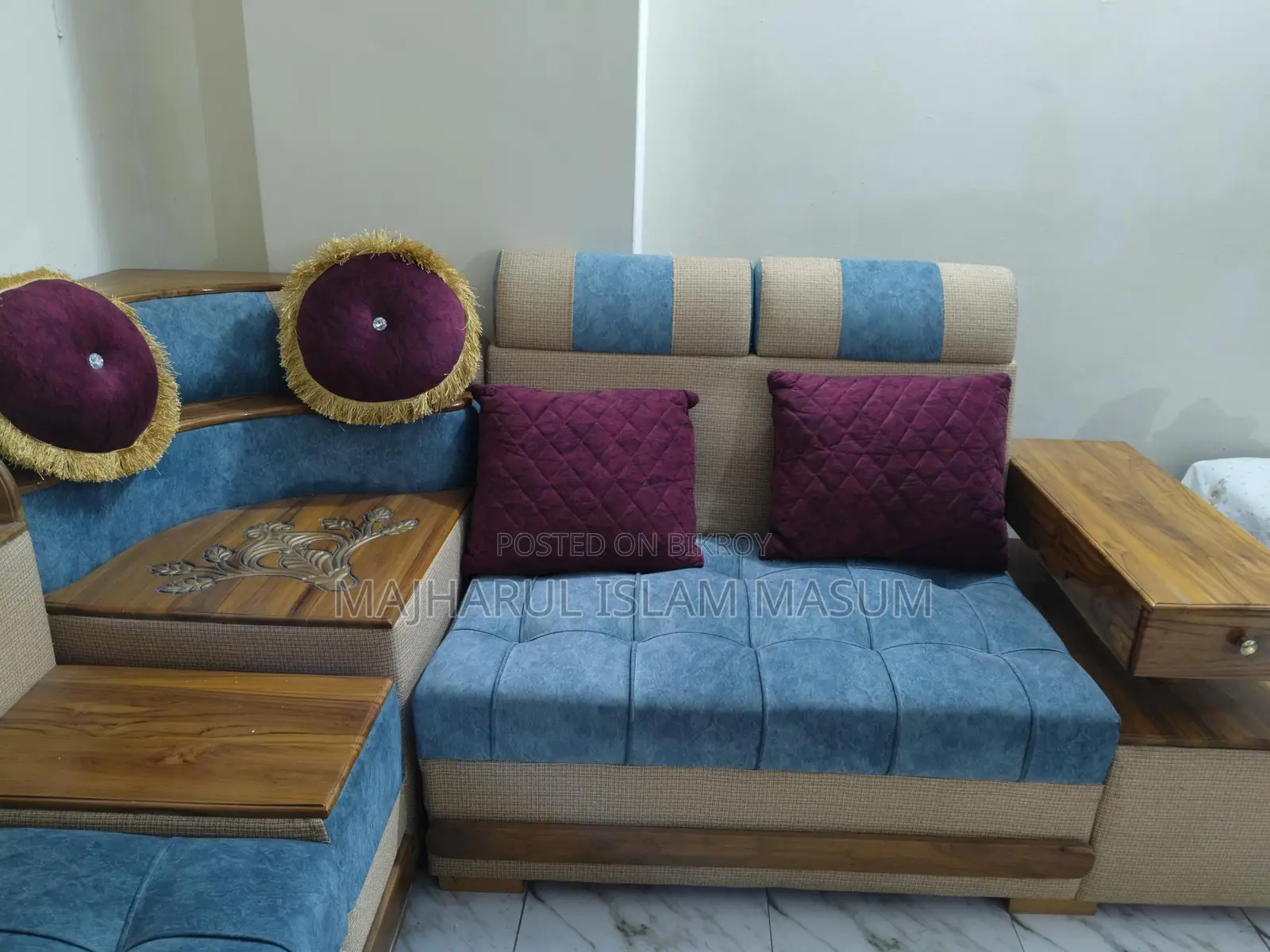 ফাইভ সেট সোফা ও সেন্টার টেবিল
