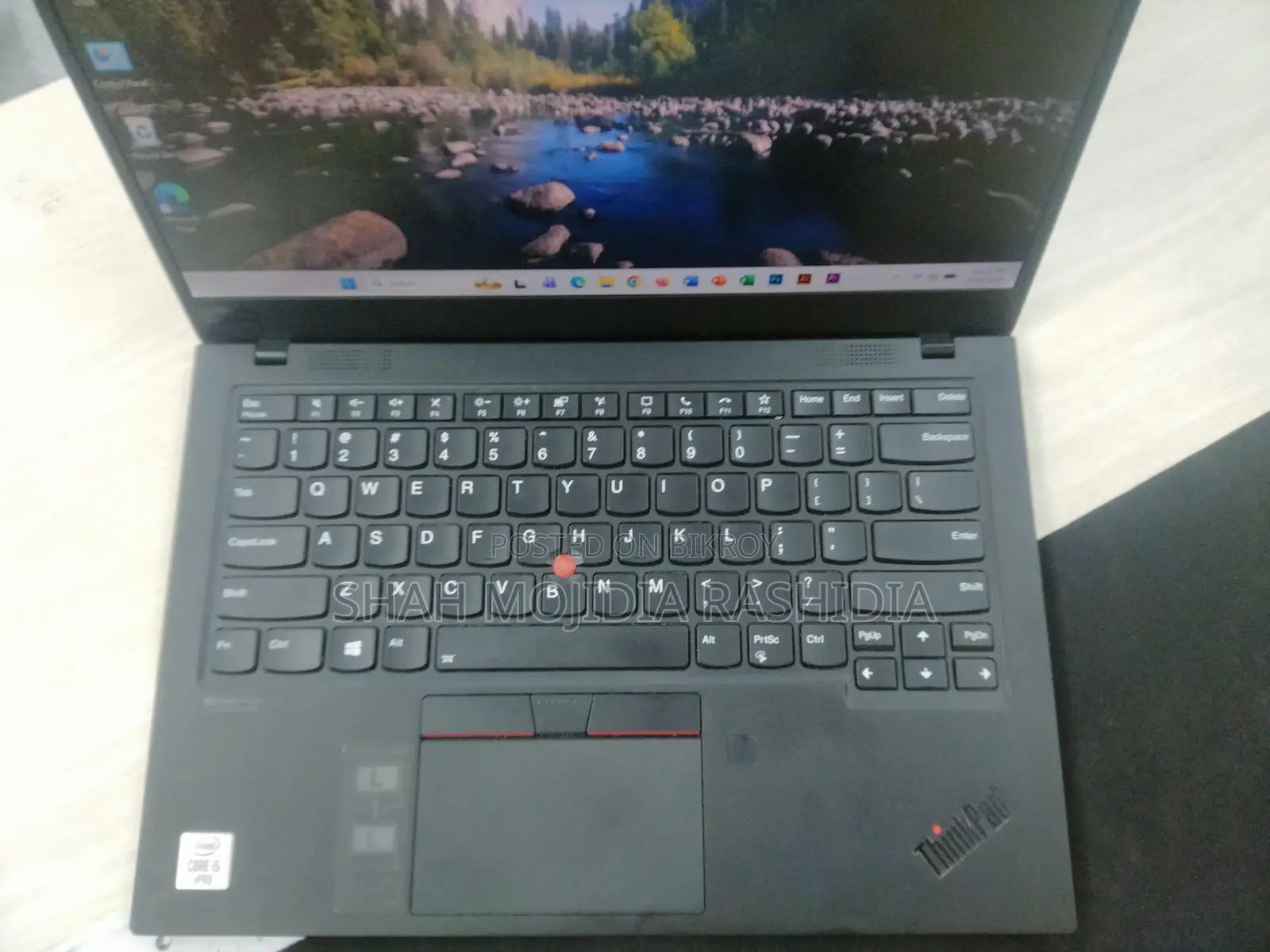 Lenovo Thinkpad X1 Carbon Core i5 10th generation Touch Screen 16/512