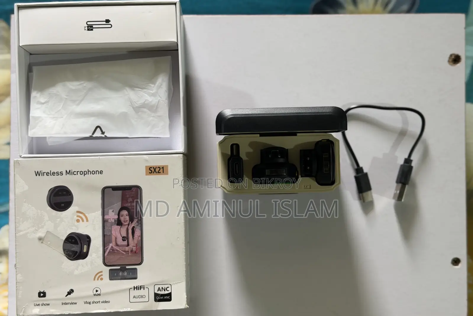 Wireless Microphone Sx21, New Condition.