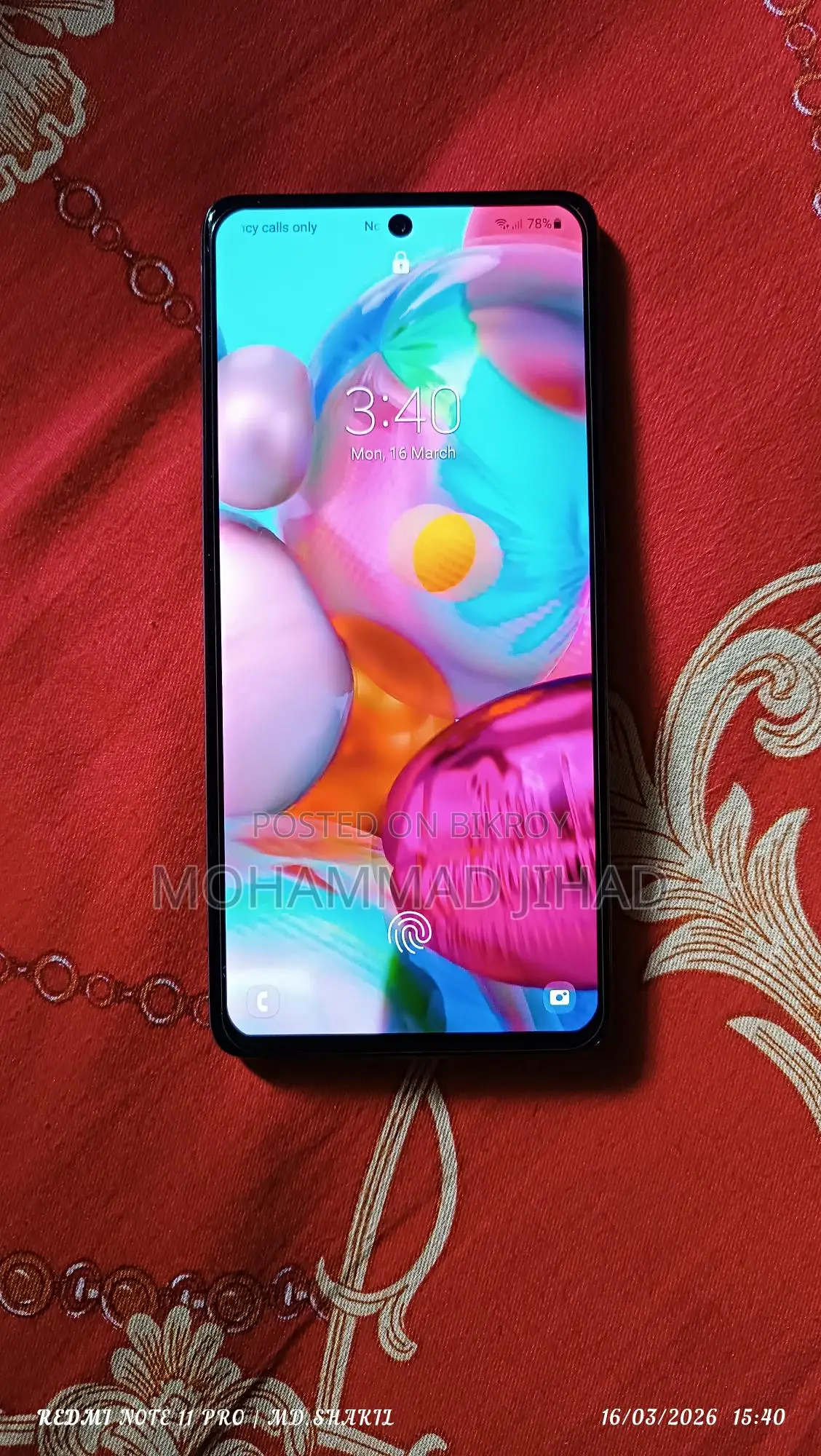 Samsung Galaxy A71 (Used)