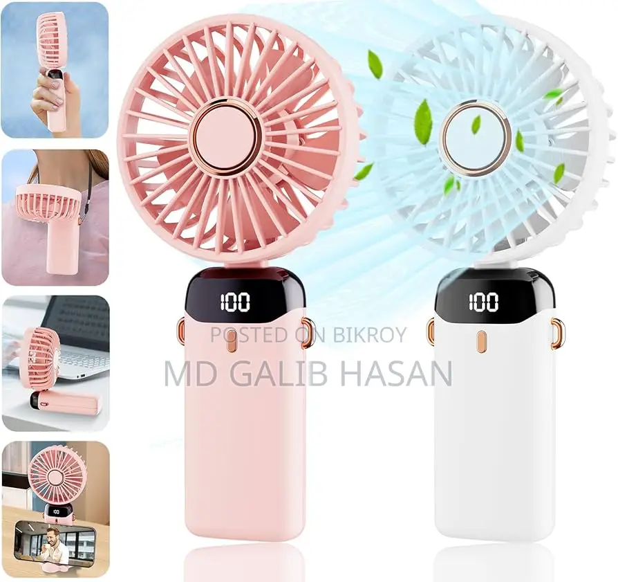Stylish Rechargeable Table Fan