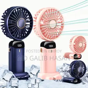 Stylish Rechargeable Table Fan