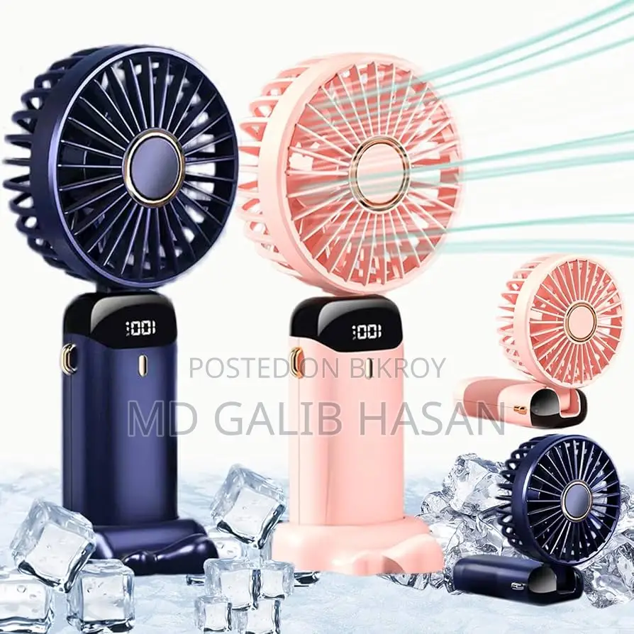 Stylish Rechargeable Table Fan