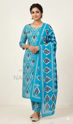 Indian Design Premium Quality Jaipuri Three-Piece