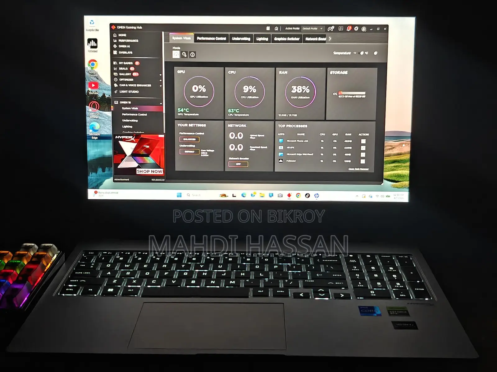 HP OMEN 16.1” FHD 165Hz Laptop