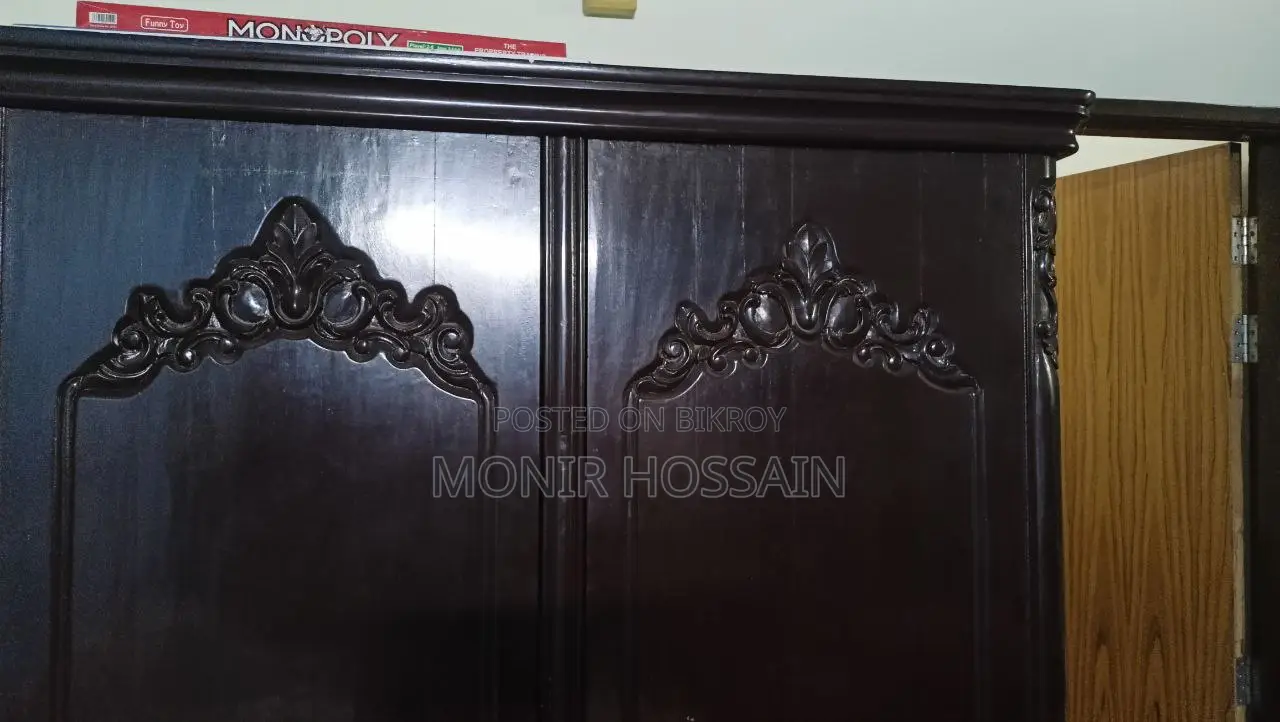 Original Teak Wood Almirah for Sale