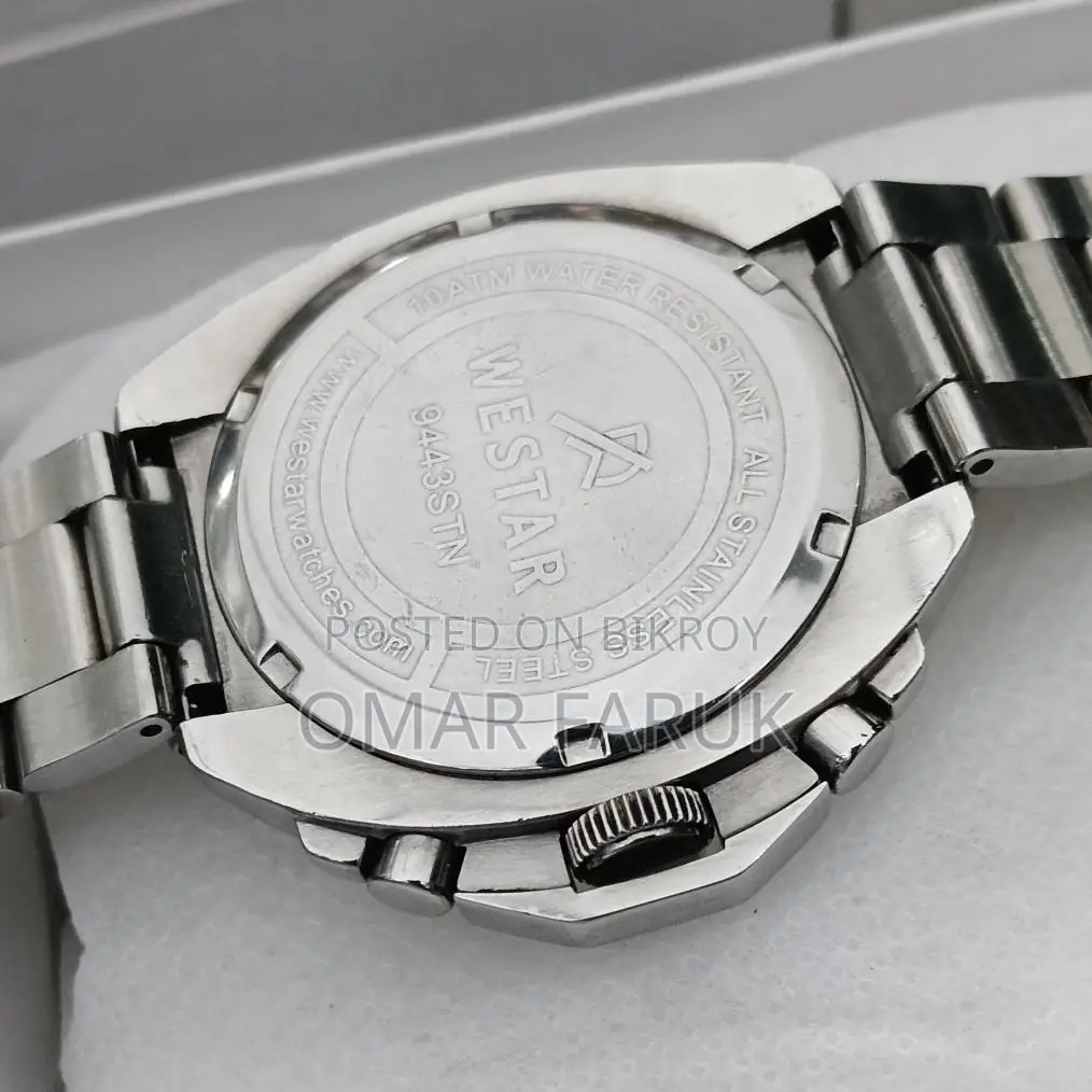 Activa Westar Chronograph Stainless Steel Men's Wrist Watch
