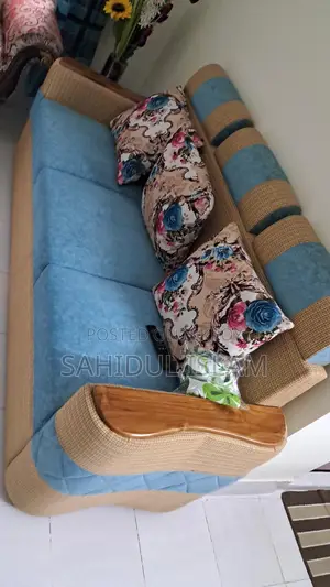 Teak wood sofa for sale.