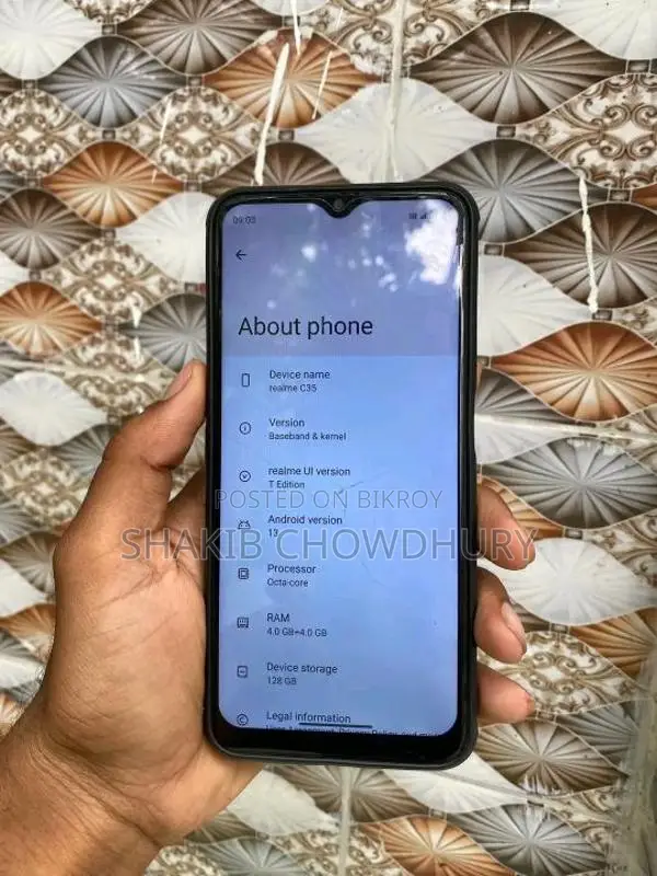 Realme C35 ` (Used)