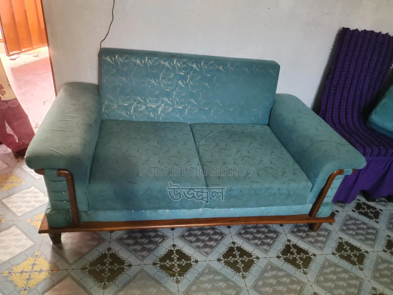 Teak Wood Sofa