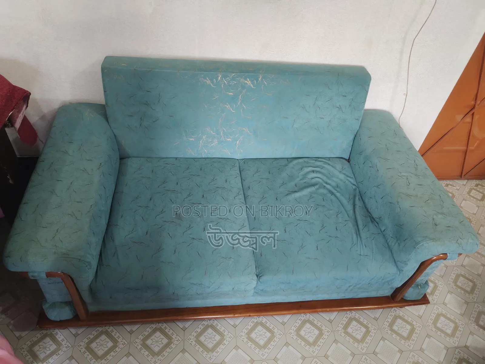 Teak Wood Sofa