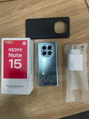 Xiaomi Redmi Note 15 128gb (ব্যবহৃত)