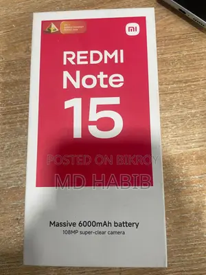 Xiaomi Redmi Note 15 128gb (Used)