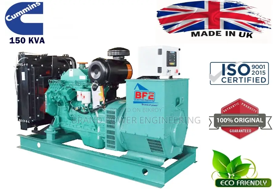 150kVA Cummins Generator - Tested, Serviced & Ready for Delivery