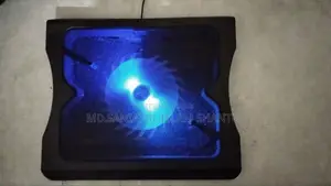 Laptop Cooler Pad - 140mm Big Silent Fan With Light