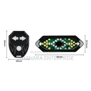 Bike Turn Signals Remote Control Bicycle Direction Indicator Mtb Led