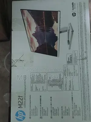 🖥️ HP M22f 22" Full HD Monitor (Almost New)