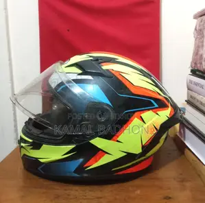 Two Durable Full-Face Helmets (Yohe & Graphics) for Sale at an Affordable Price