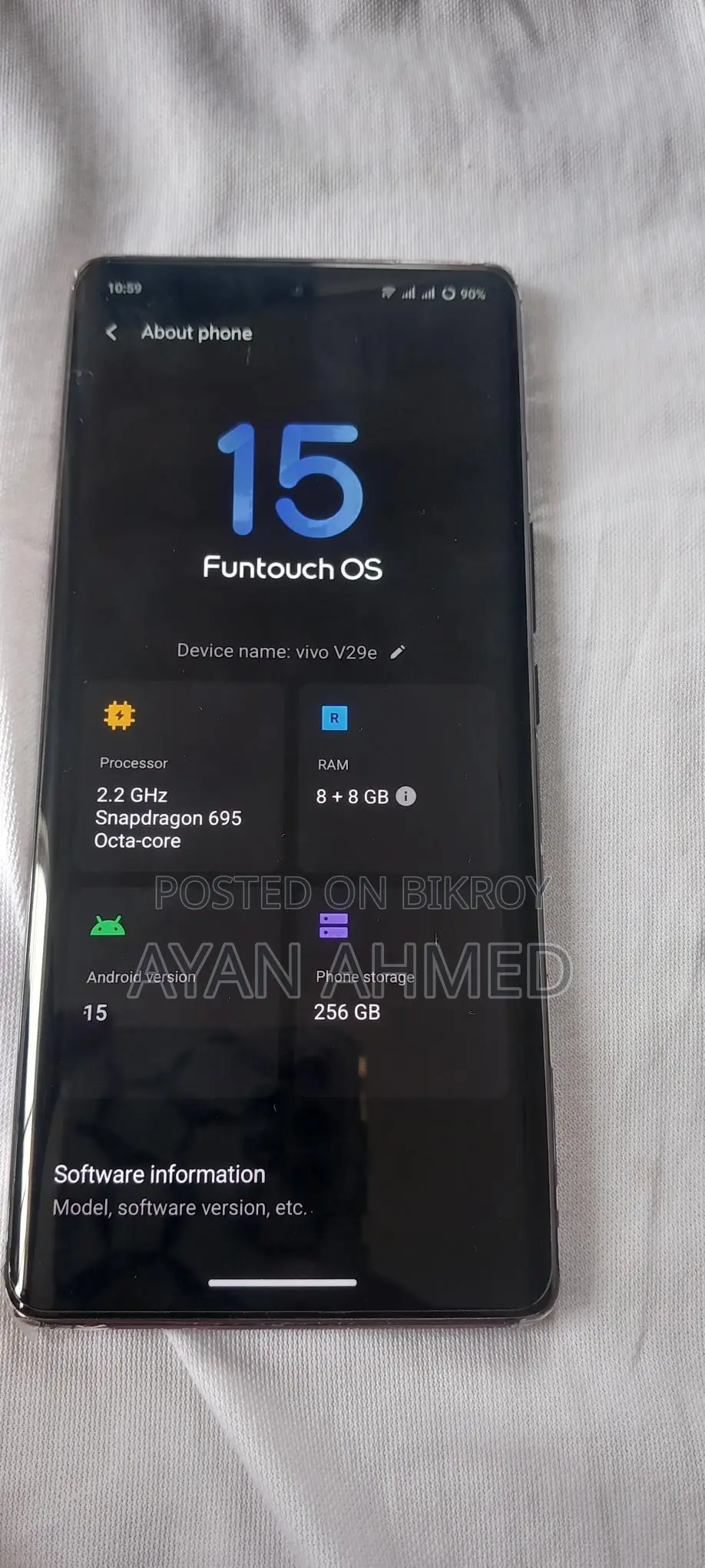 Vivo V29e Original (Used)
