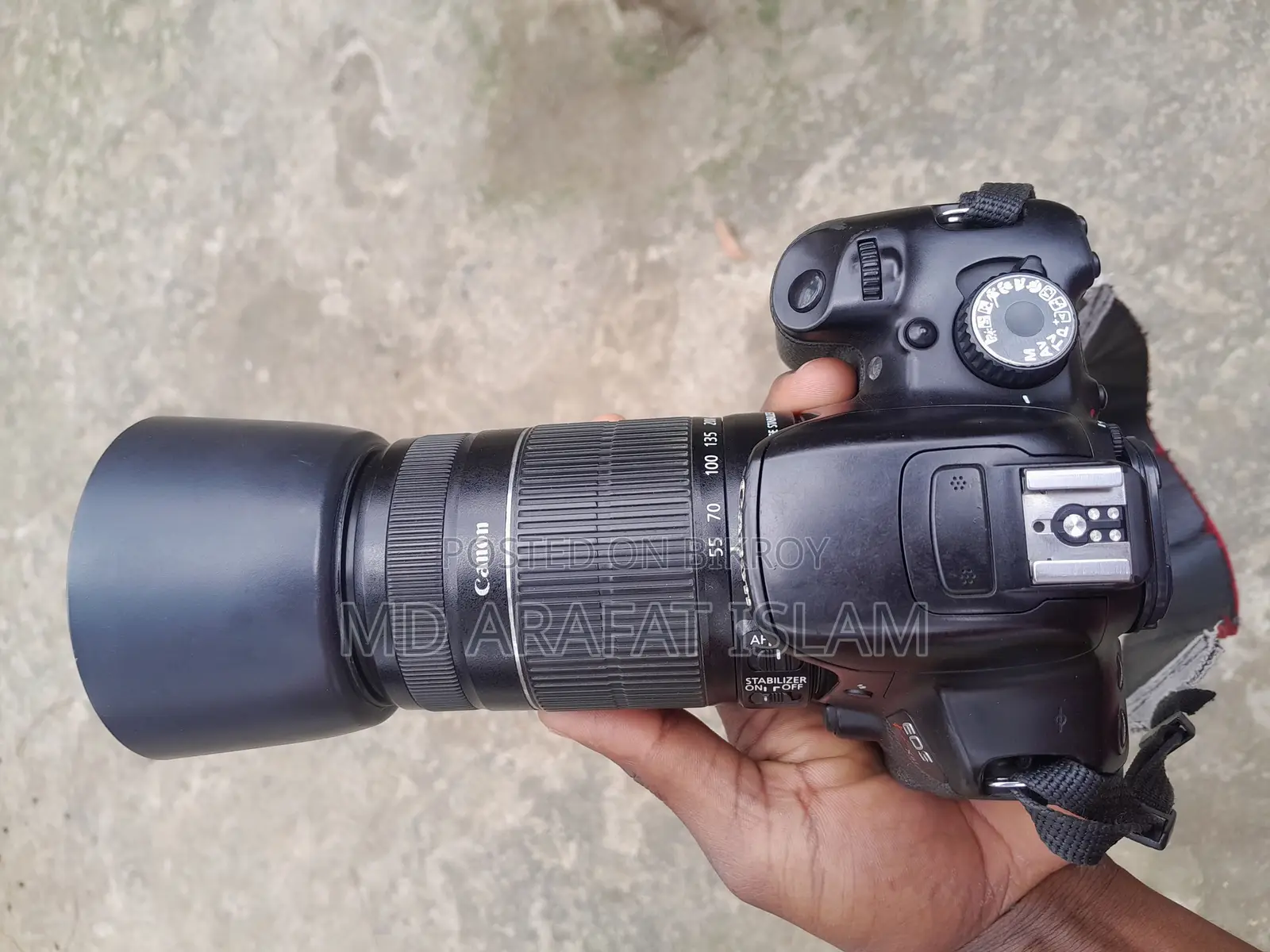 Canon Eos 650d and 55-250mm is lens