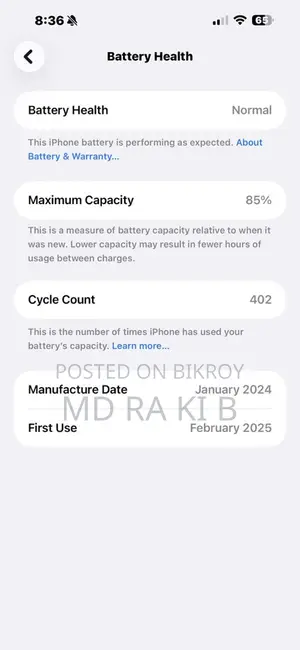 Apple iPhone 15 pro max (Used)