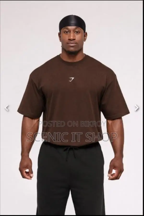 Original Gymshark Power Brown Drop Shoulder