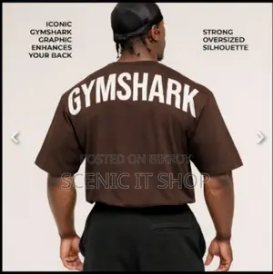 Original Gymshark Power Brown Drop Shoulder