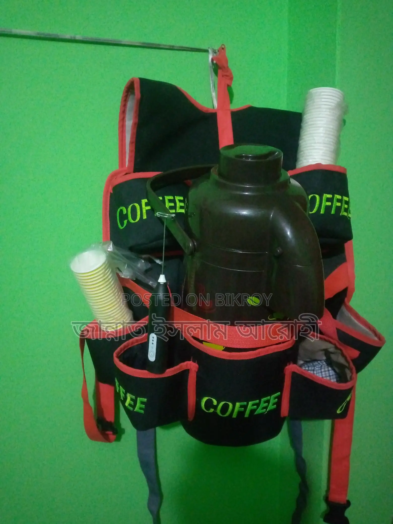 কফি ব্যাগ ফ্লাক্সস ফুল সেটআপ