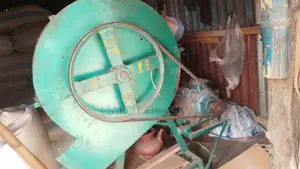Chinese machine for cutting straw and making fodder.