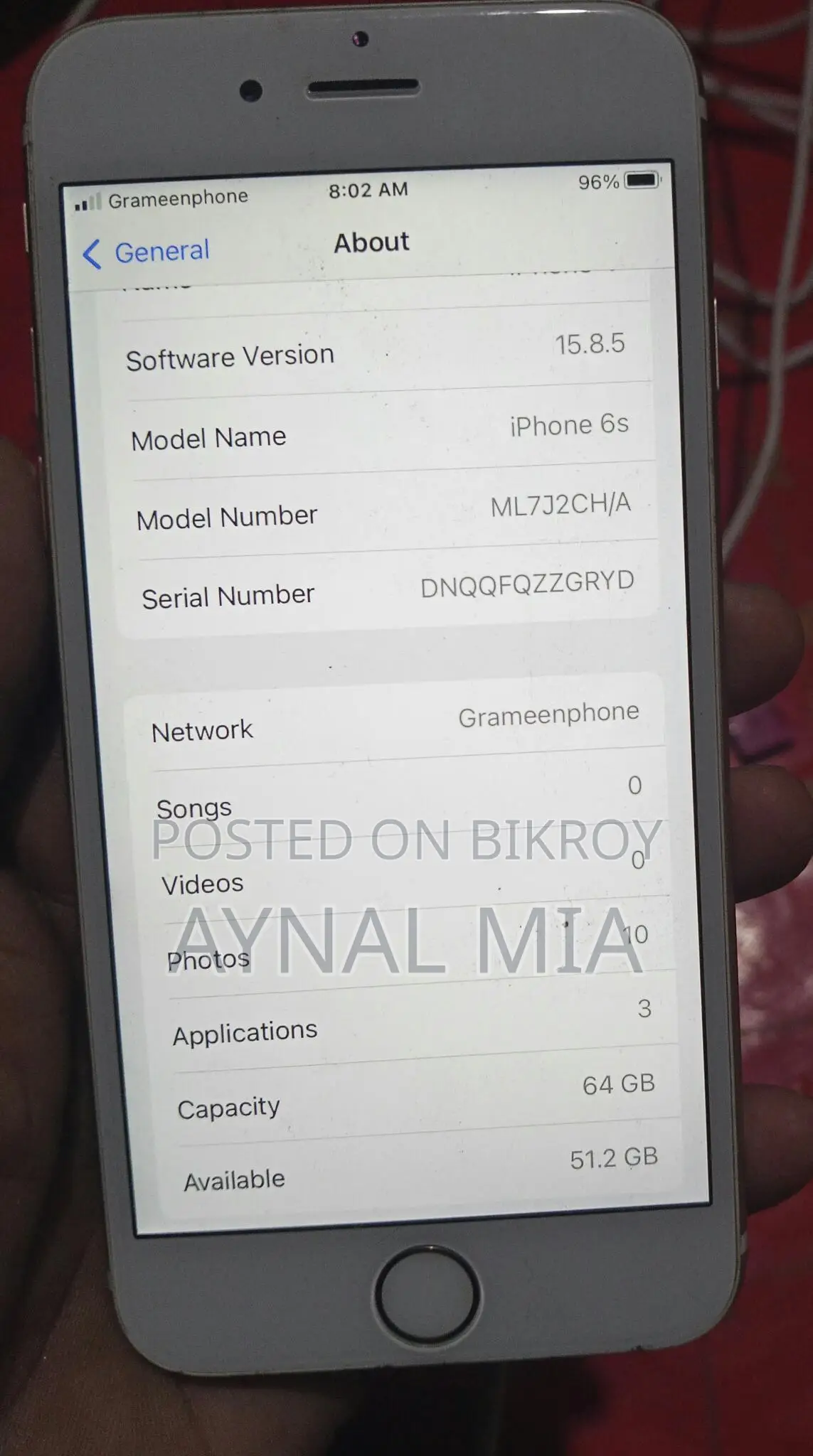 Apple iPhone 6S (Used)
