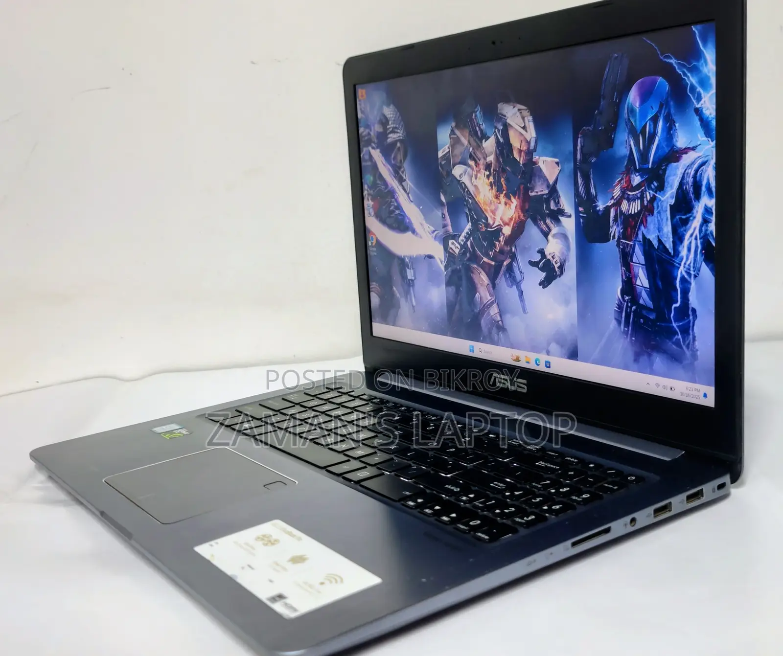 Asus VivoBook Pro Gaming GTX1050 Core i5-8 Generation Slim Laptop