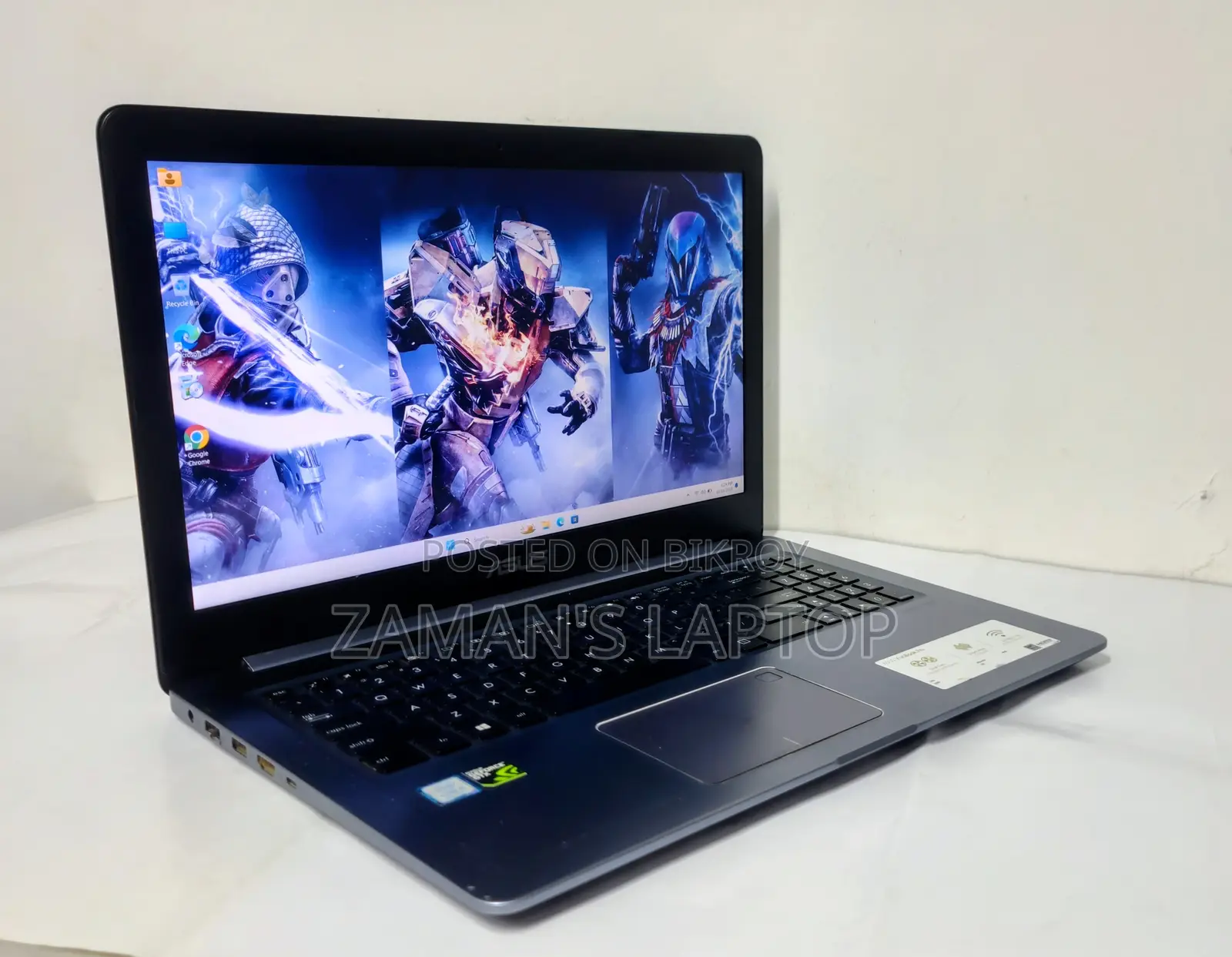 Asus VivoBook Pro Gaming GTX1050 Core i5-8 Generation Slim Laptop