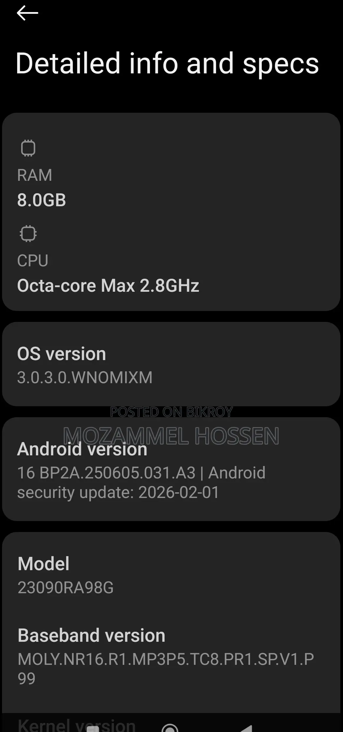 Xiaomi Redmi Note 13 Pro Plus global (Used)