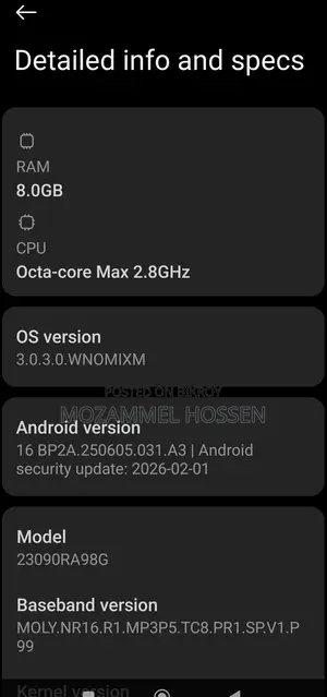 Xiaomi Redmi Note 13 Pro Plus global (Used)