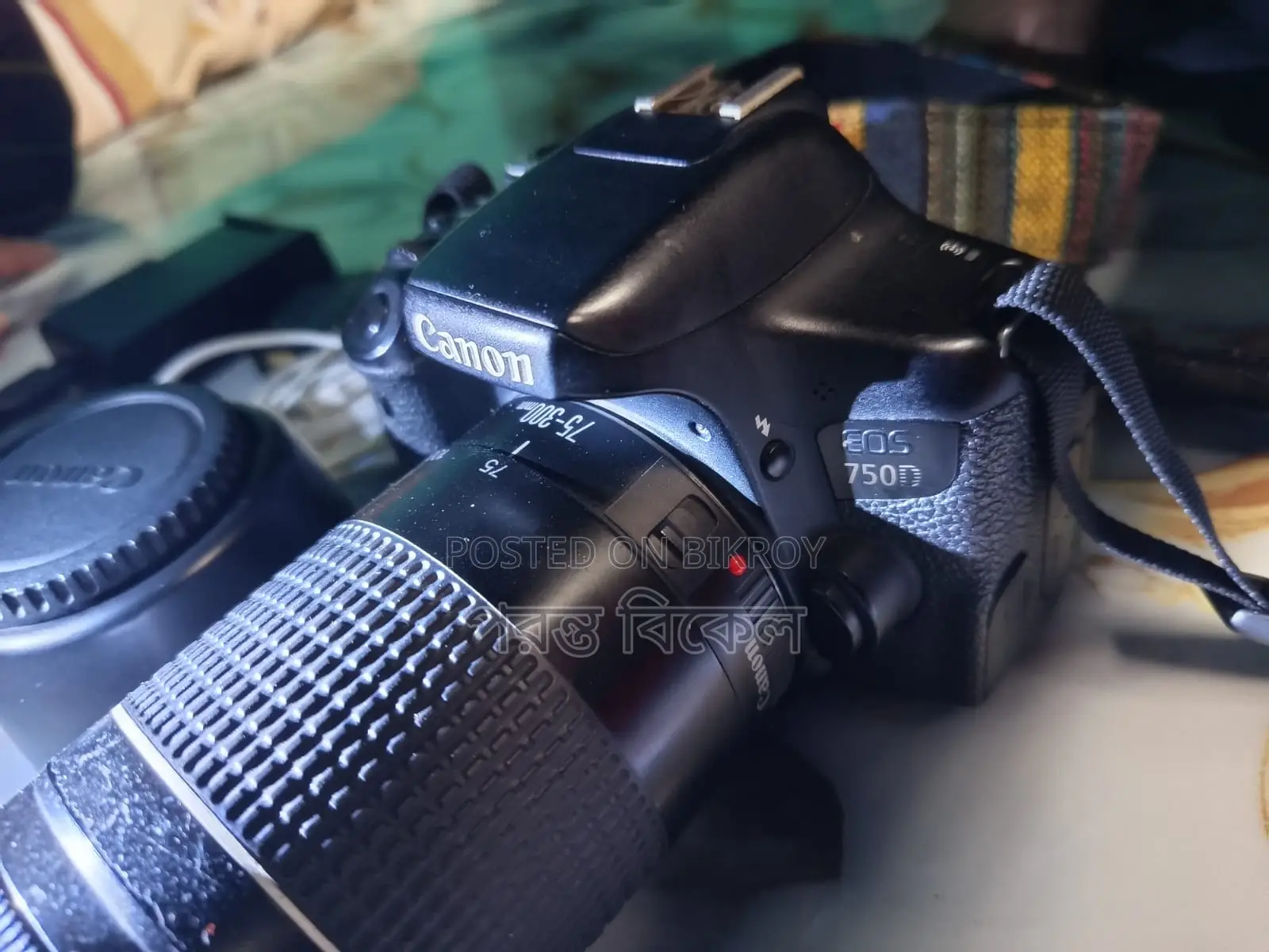 Canon 750D, Lens 75-300mm