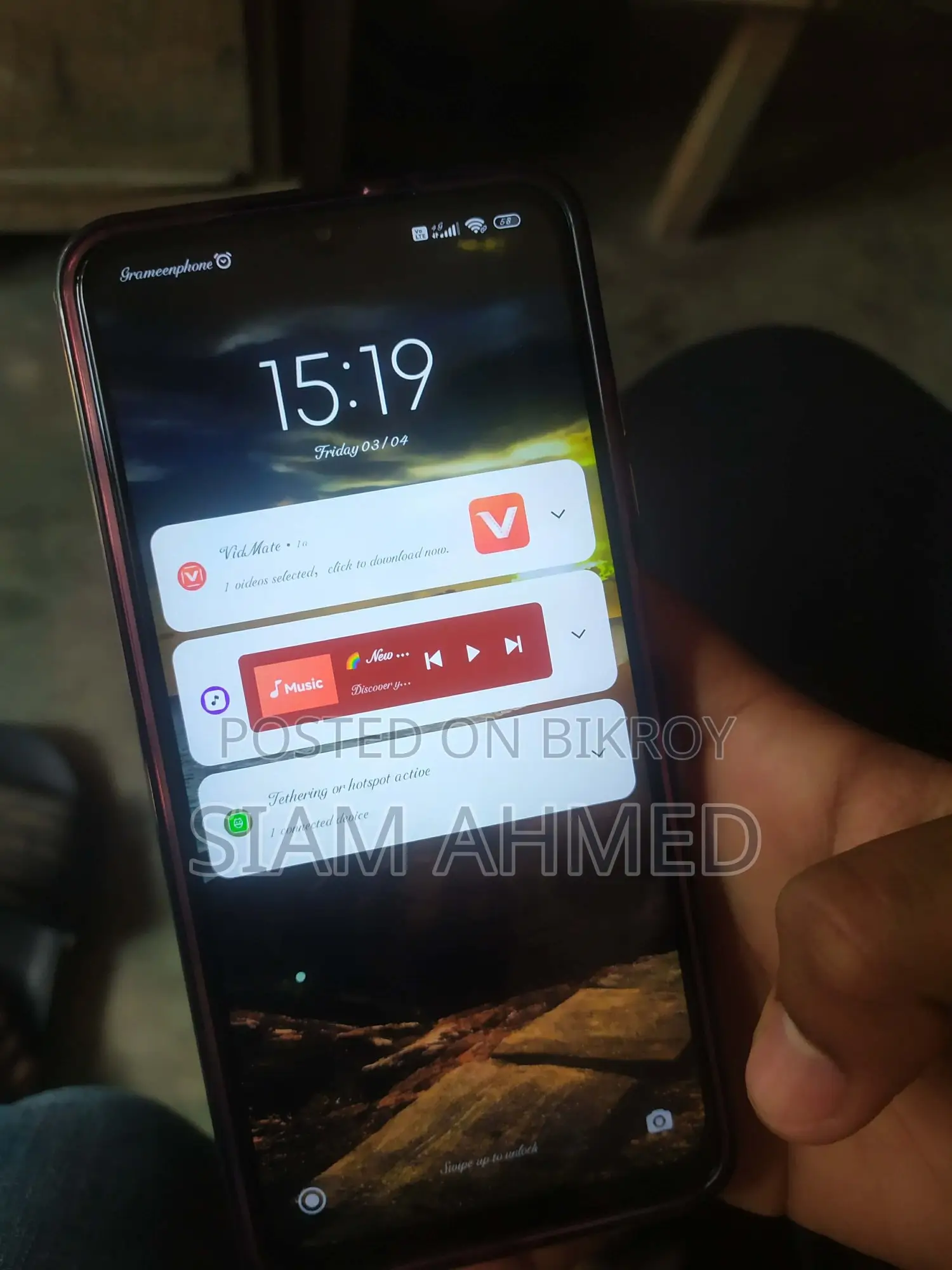 Xiaomi Redmi Note 9 screen (Used)