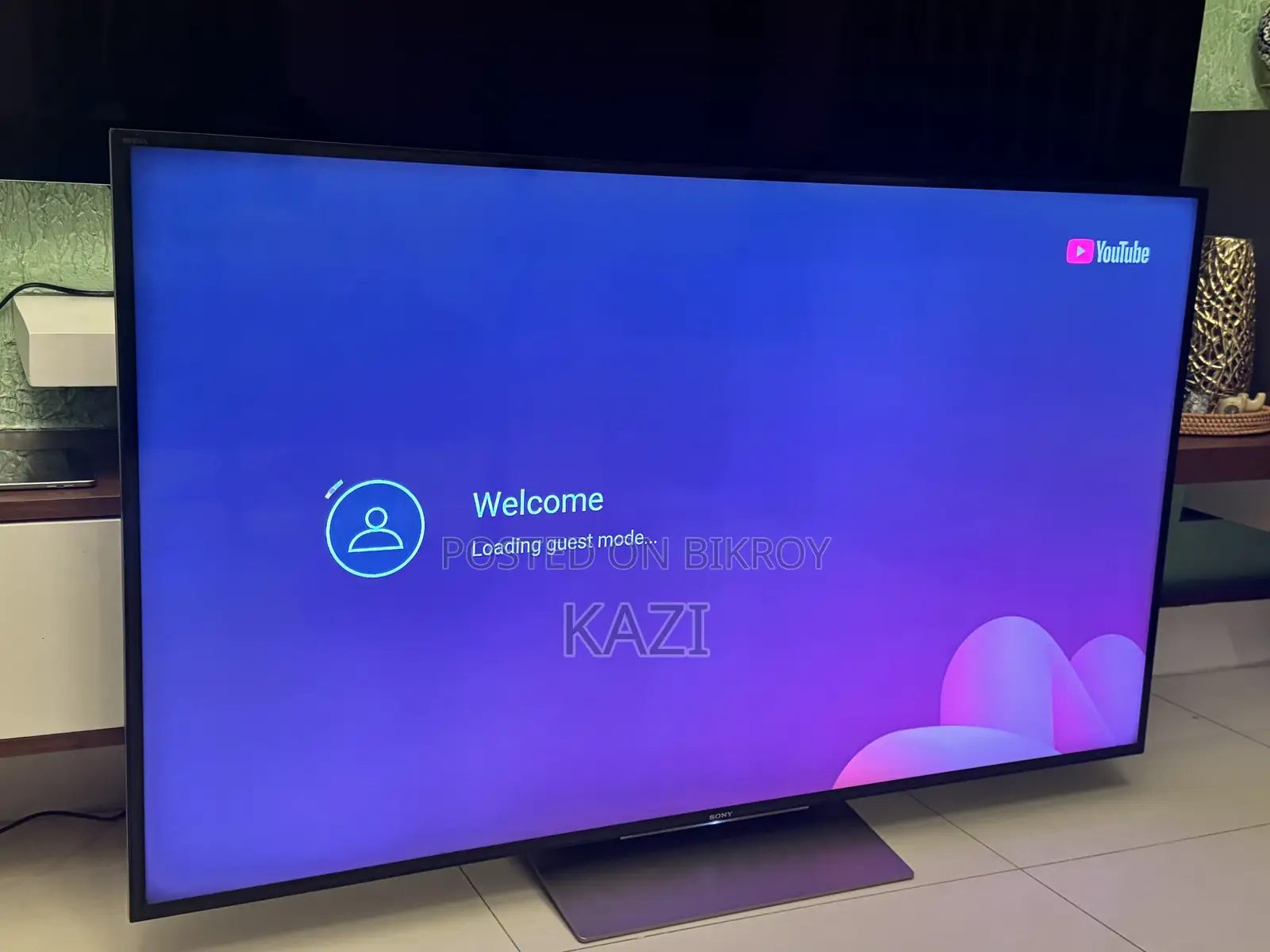 Used 55-inch Smart 4K TV in Super Good Condition