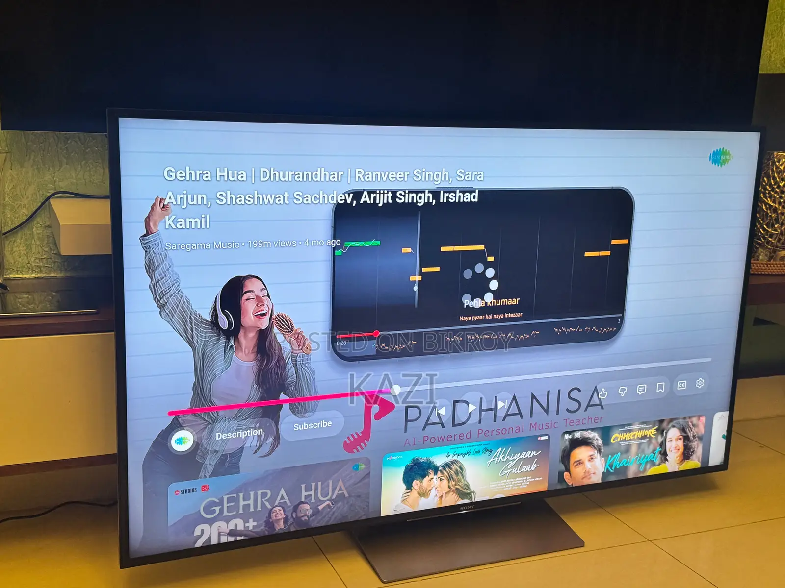 Used 55-inch Smart 4K TV in Super Good Condition