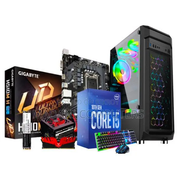 Desktop Core i5 6th Gen| 8GB|22" IPS LED|SSD