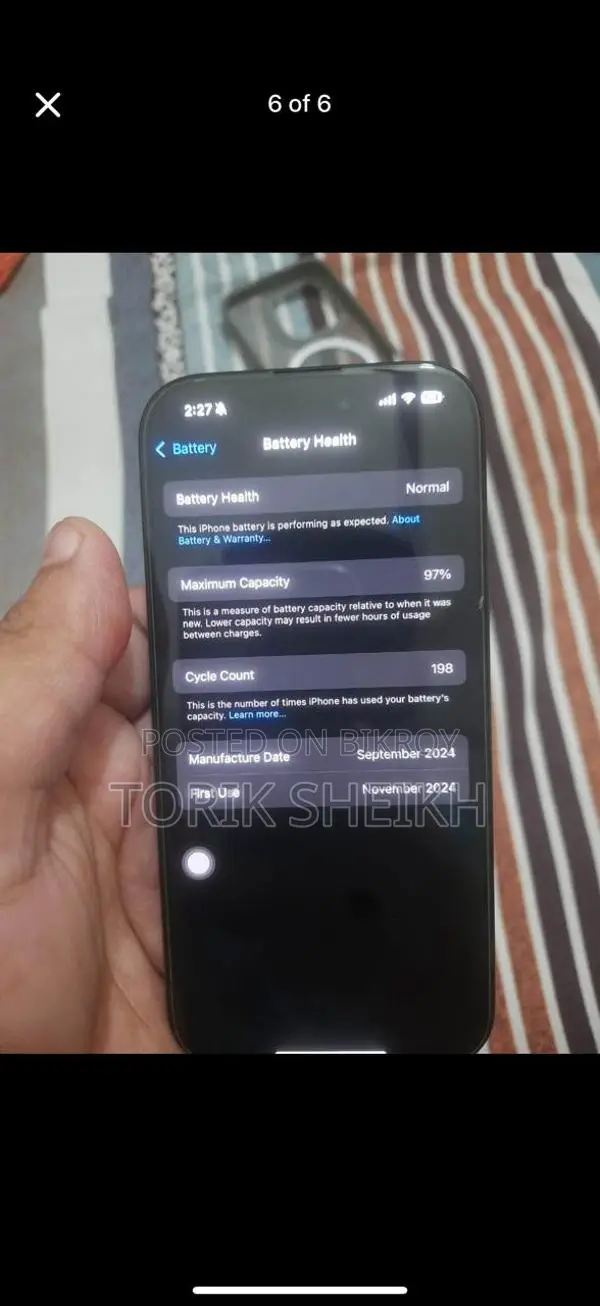Apple iPhone 16 Pro 256 GB (Used)