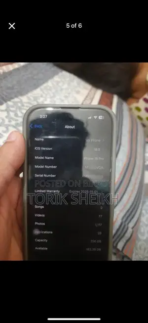 Apple iPhone 16 Pro 256 GB (Used)