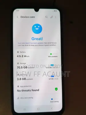 Samsung Galaxy A24 ram 8 GB rom 128 (Used)