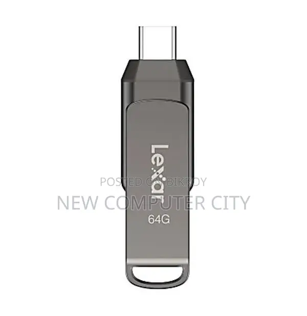 Lexar JumpDrive Dual Drive D400 64GB USB 3.1 Type-C Pen