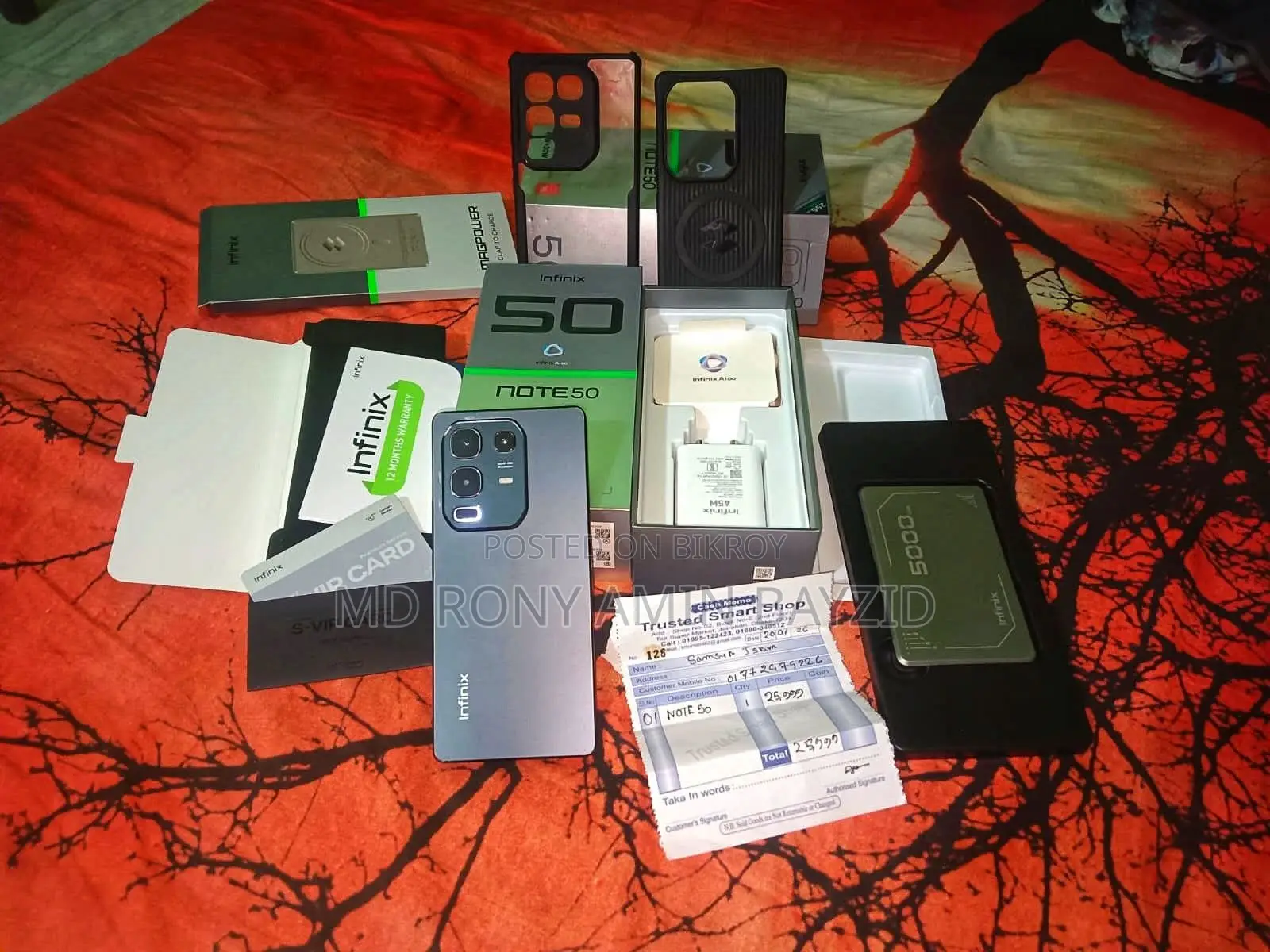 Infinix Note 50 official (Used)