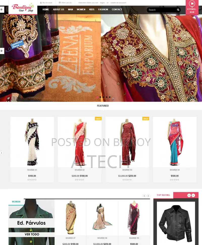 Website For Your Business Or E Commerce service