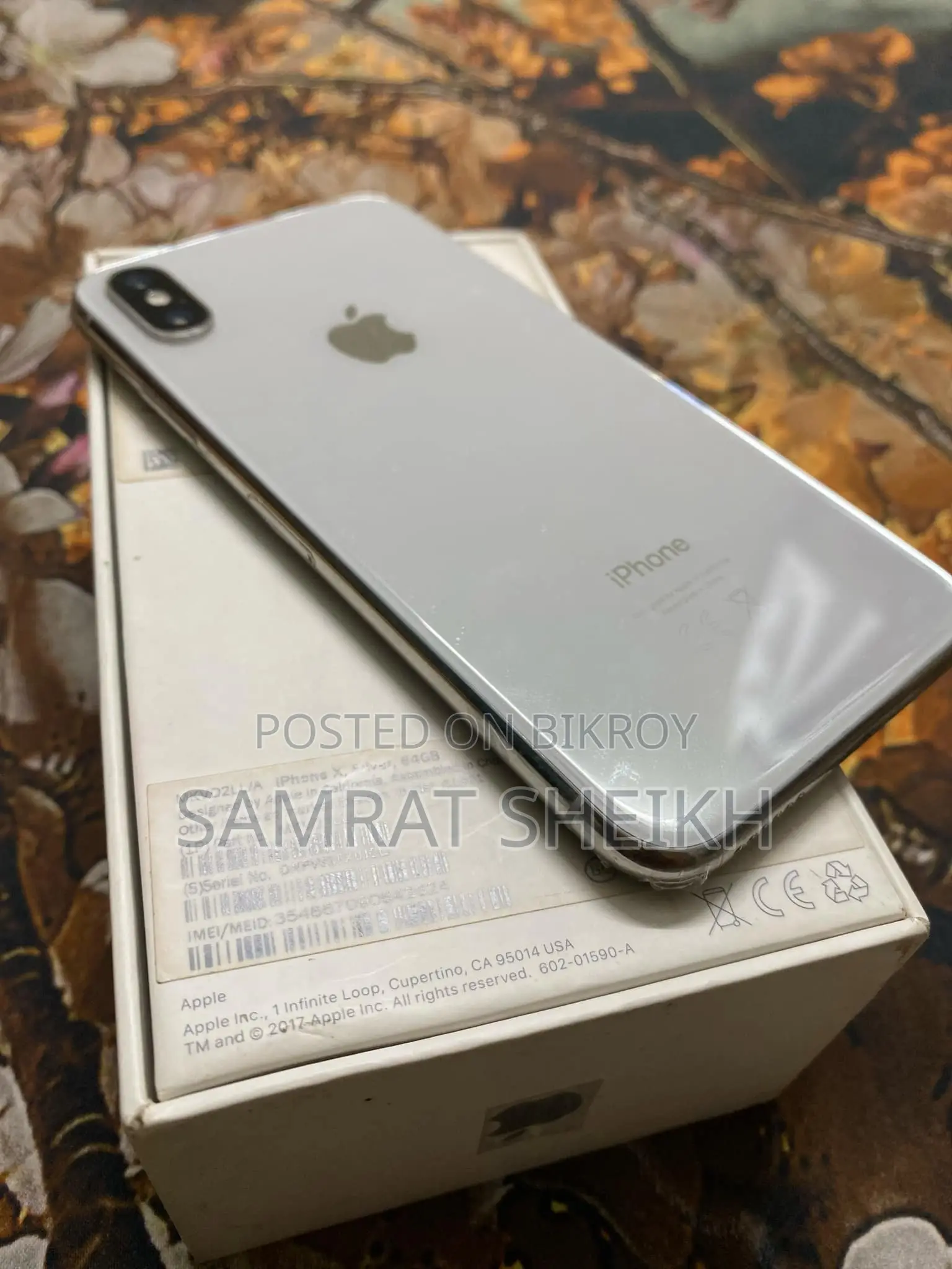 Apple iPhone X 64GB (Used)