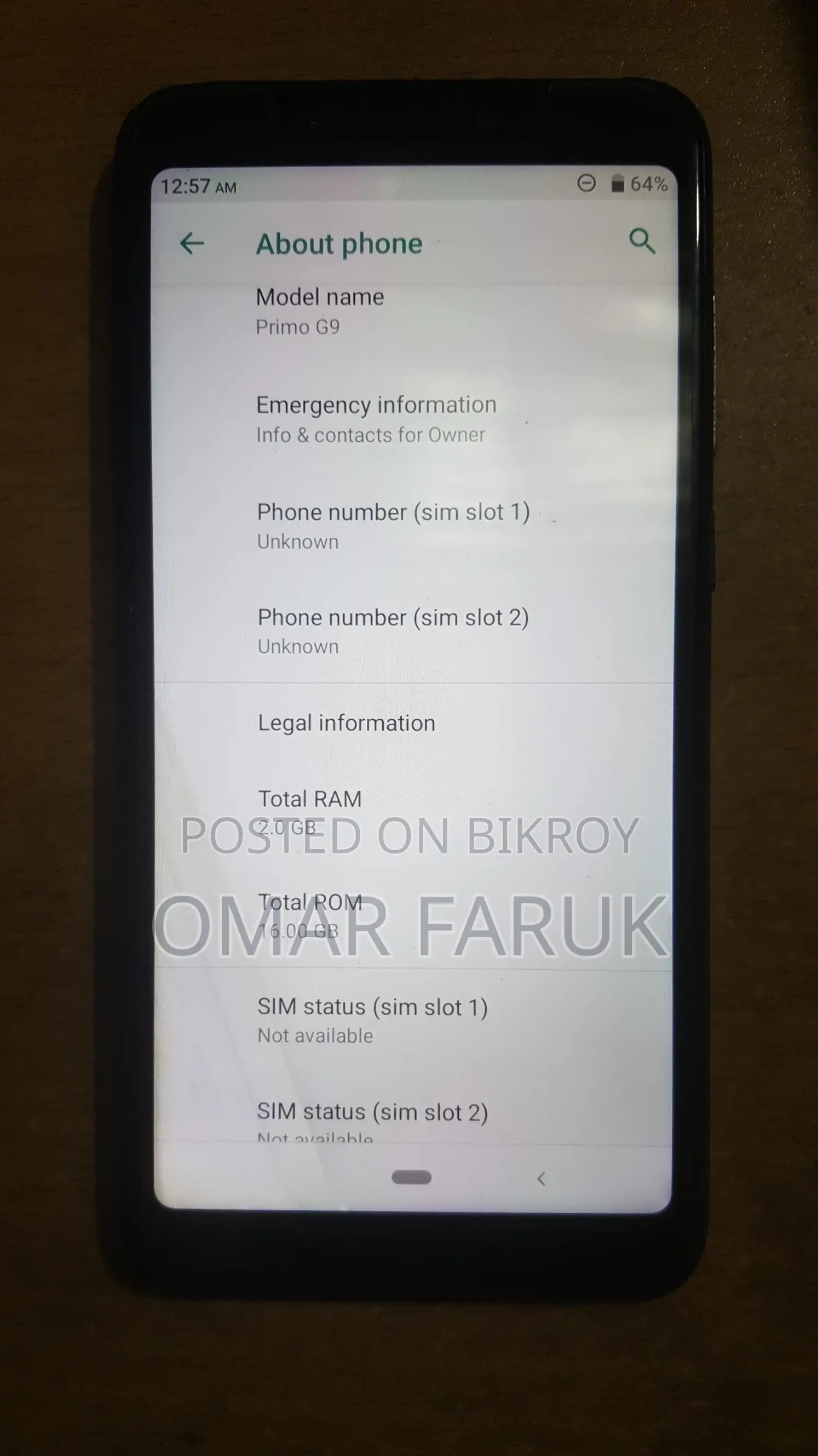 Walton Primo G9 (Used)