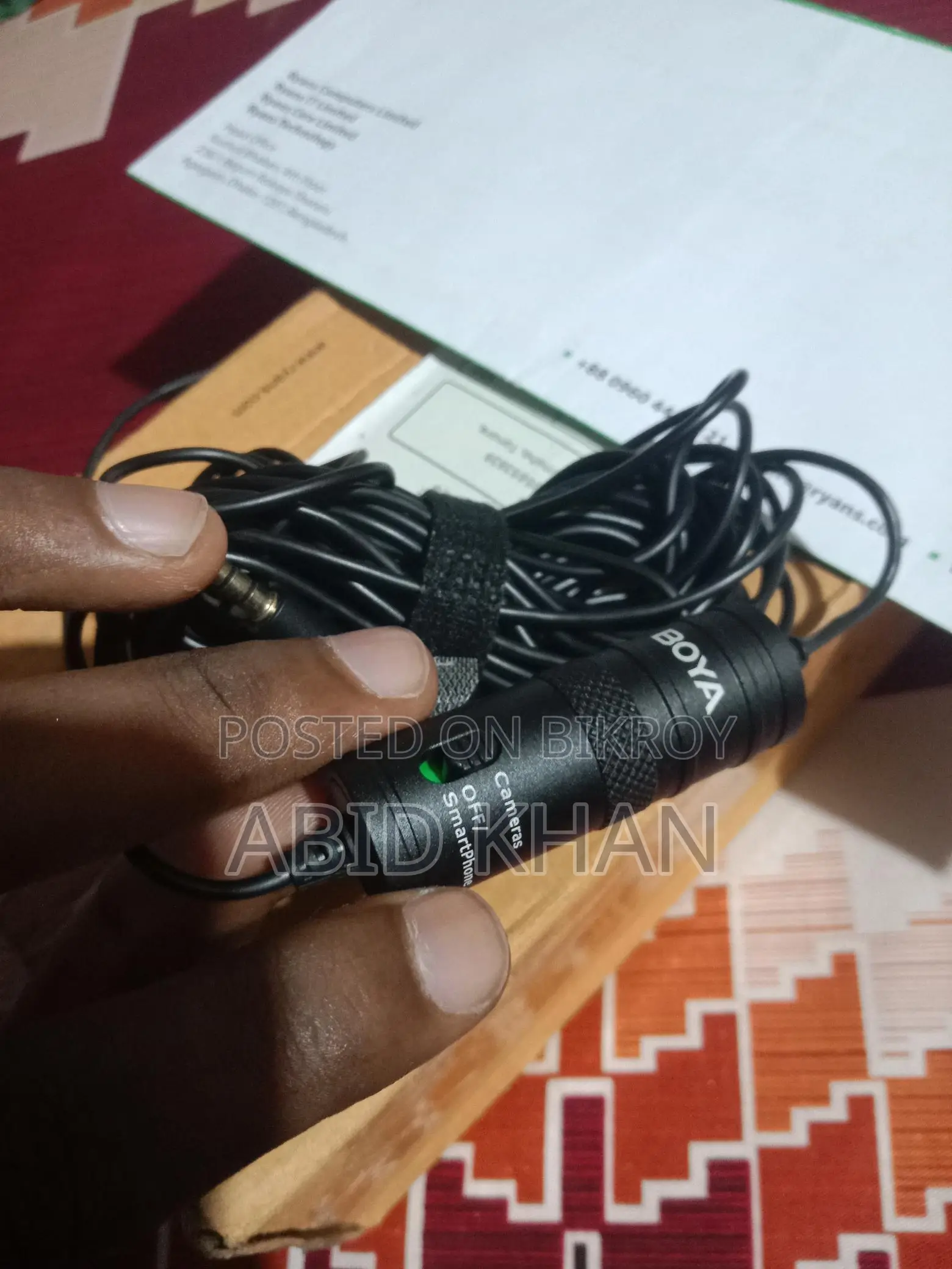 Boya M1 (mic)